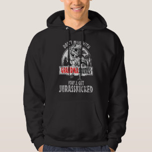 Sudadera No te metas con el abuelito, te vas a poner Jurass
