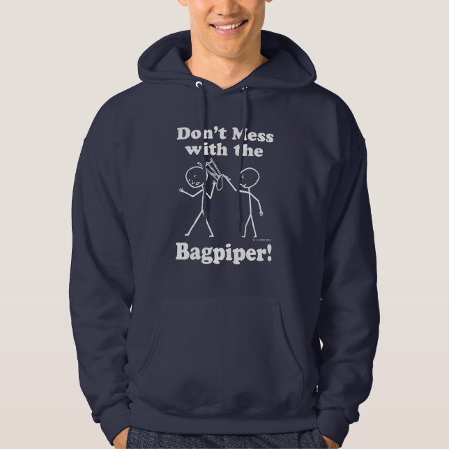 Sudadera No te metas con el Bagpiper (Anverso)