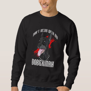 Sudadera No Te Metas Con El Dueño De Mis Cachorros Doberman
