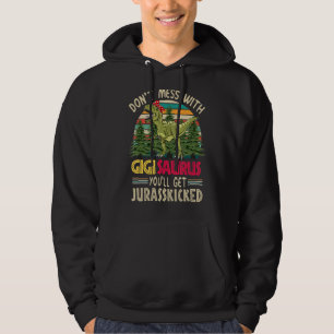Sudadera No te metas con Gigisaurus, te vas a echar una pat