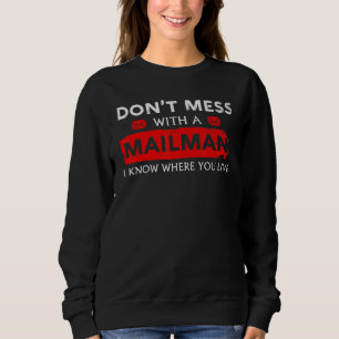 Sudadera No te metas con Mailman Mailman Postman