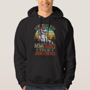 Sudadera No te metas con Memasaurus, te vas a matar