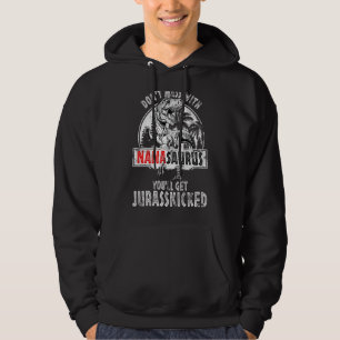 Sudadera No te metas con Nanasaurus, te vas a echar una pat