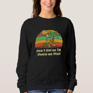 Sudadera No te metas tan en la playa de trabajo Boss Mamáes