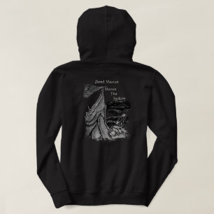 Sudadera No te mueras de hambre, mata de hambre al sistema 