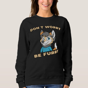 Sudadera No te preocupes por el regalo de Furry Fandom Furs
