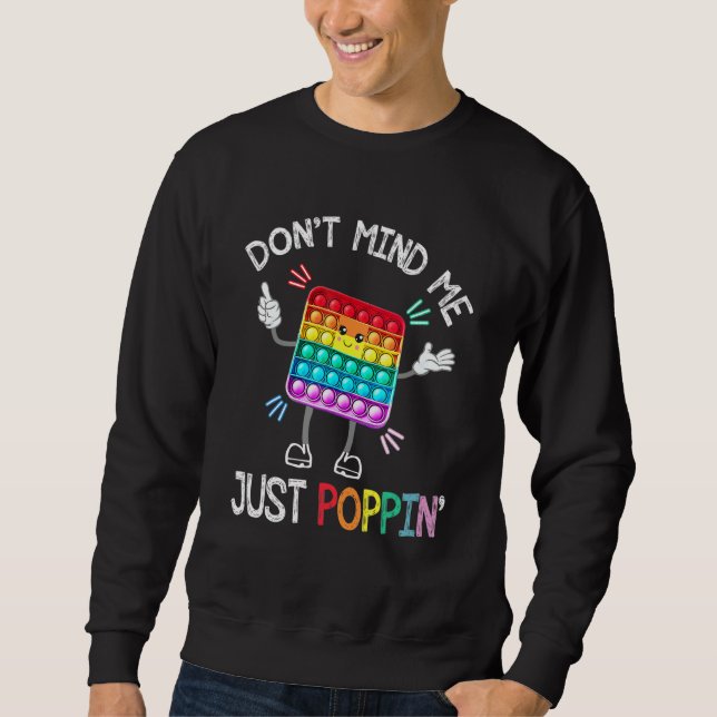 Sudadera No te preocupes por mí, simplemente me gusta el Se (Anverso)
