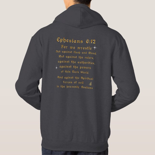Sudadera No te preocupes por ti. (Reverso)