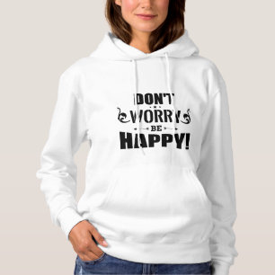 Sudadera “No te preocupes, sé feliz”