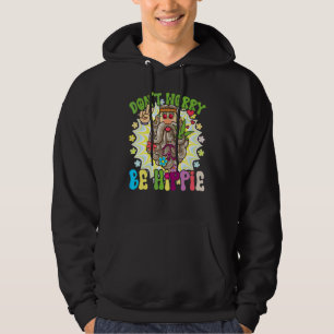 Sudadera No te preocupes y sé hippie Apariencia hippie