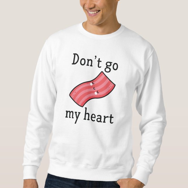 Sudadera No te vayas al corazón (Anverso)