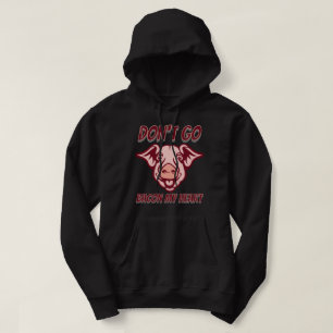 Sudadera NO TE VAYAS TOCINO DE MI CORAZÓN regalo divertido