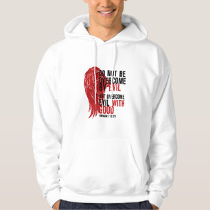 Sudadera No te venzas por el mal, sino por el mal 1