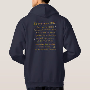 Sudadera No temas que estoy contigo verso de la Biblia cris