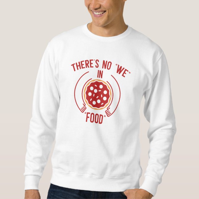 Sudadera No tenemos comida (Anverso)