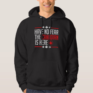 Sudadera No tengas miedo, Canadá está aquí, Canadá depende