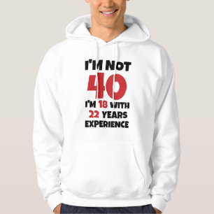 Sudadera No tengo 40 años