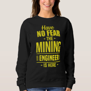 Sudadera No tienes miedo de aplicación de ingeniero de inge