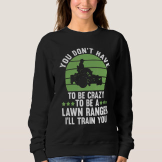 Sudadera no tienes que estar loco para ser una ley de guard