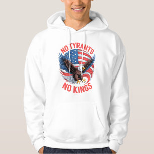 Sudadera No Tiranos No Reyes Águila Bandera Americana Liber