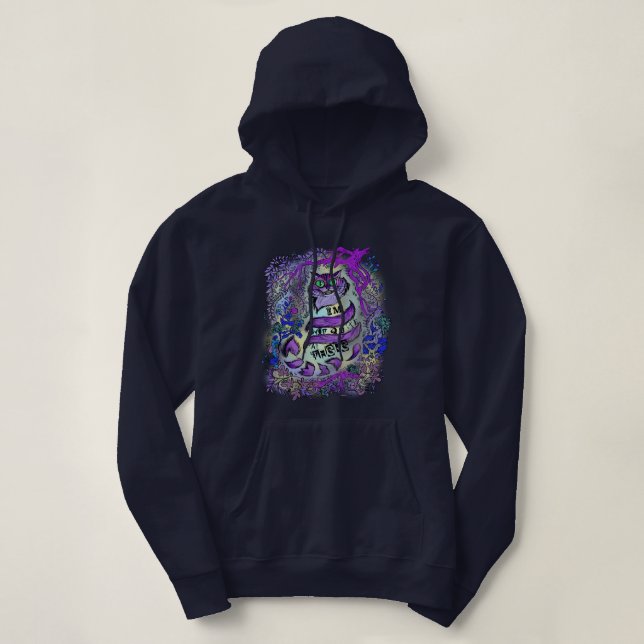 Sudadera No Todo Ahí, Gato Loco (Diseño del anverso)