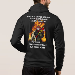 Sudadera No todos los superhéroes... bombero