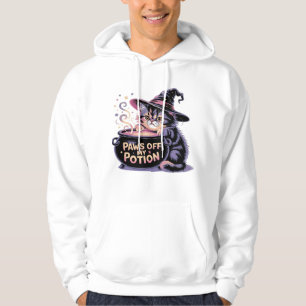 Sudadera No Toques Mi Poción, Gato Bruja Kawaii Halloween C