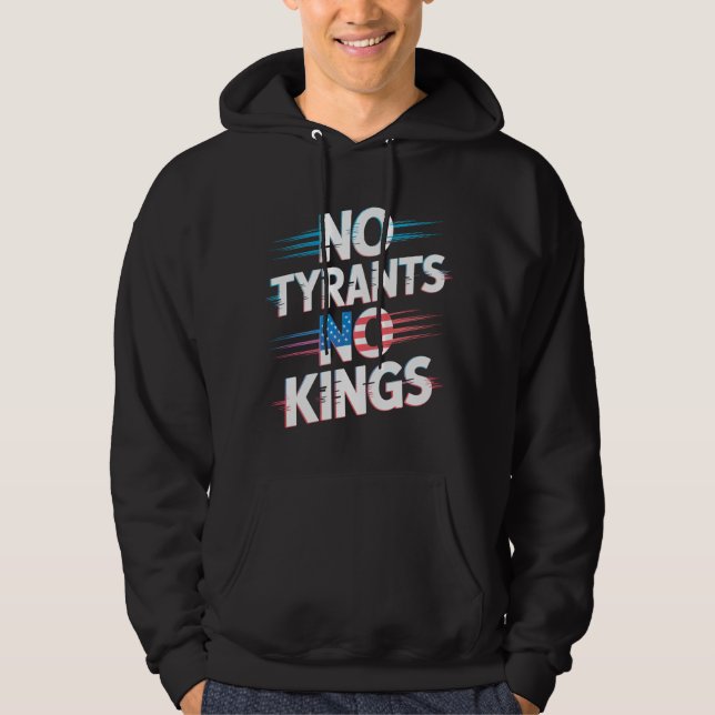 Sudadera No Tyrants No Kings Freedom and Rights Activist (Anverso)