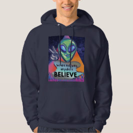 Sudadera No vamos a ninguna parte créelo