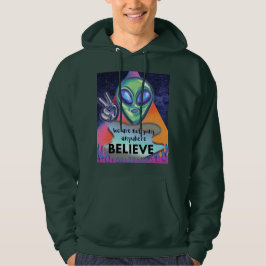 Sudadera No vamos a ninguna parte créelo
