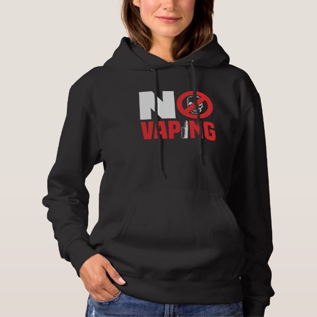 Sudadera No vapeo (Anverso)