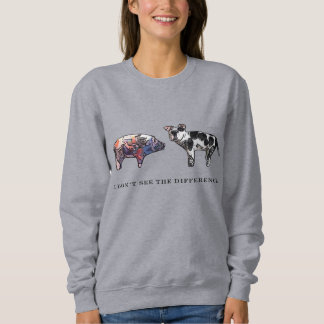 Sudadera No veo la diferencia, animales del campo