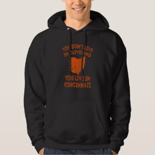Sudadera No vives en Cleveland