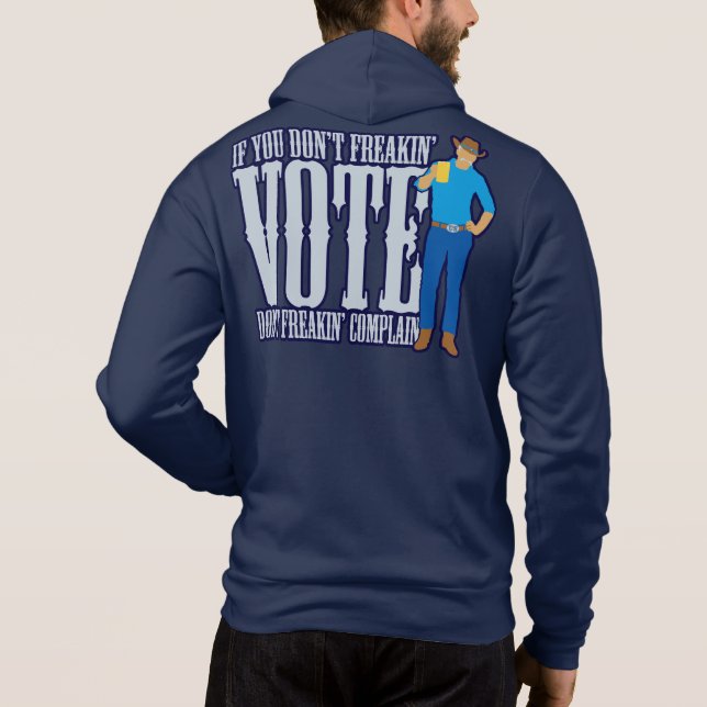 Sudadera No VOTEN No se quejen (Reverso)