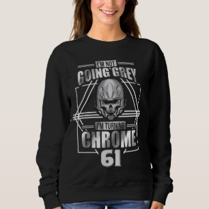 Sudadera No Voy A Gris Im Girando La Motocicleta Cromada 61