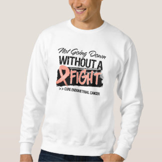 Sudadera No yendo abajo sin un cáncer endometrial de la