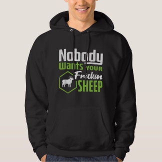 Sudadera Nobody Wants Your Sheep Settlers Board Game Night