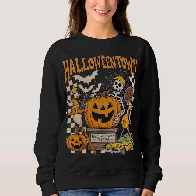 Sudadera Noche de brujas  (Anverso)