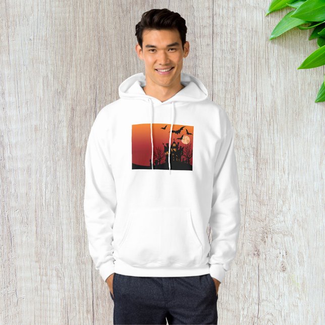 Sudadera Noche de Halloween de la casa embrujada (Subido por el creador)