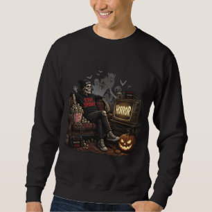 Sudadera Noche de Halloween de película de terror de esquel