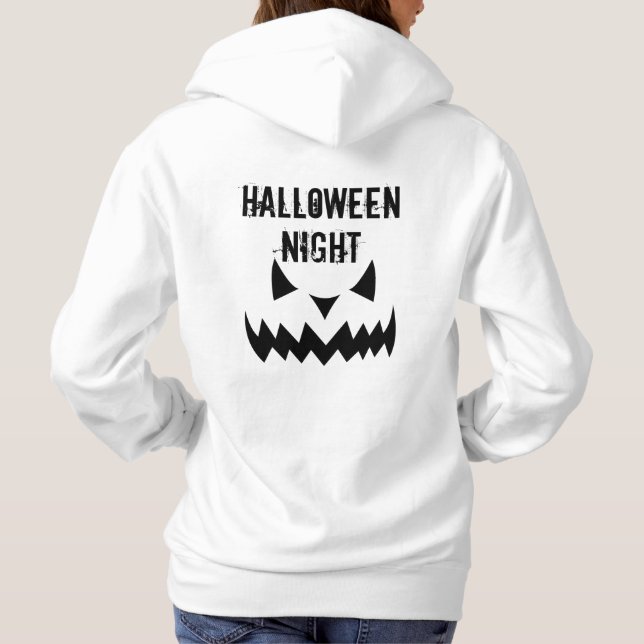 Sudadera Noche de Halloween Maldad Jack Hooded Sweatshirt (Reverso)