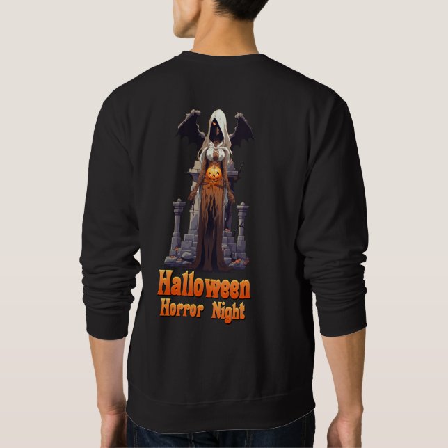 Sudadera Noche de horror de Halloween (Reverso)