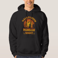 Noche de horror de Halloween - temible diseño de H