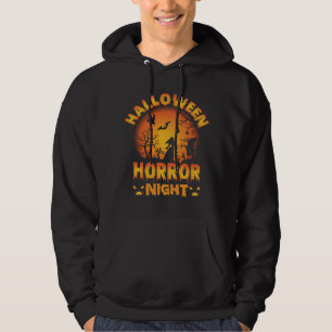Sudadera Noche de horror de Halloween - temible diseño de H