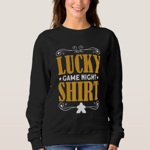 Sudadera Noche de Juego Afortunada Juego de Mesa Tablero Ju