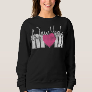 Sudadera Noche de mamá del Día de la Madre Nueva York, espo