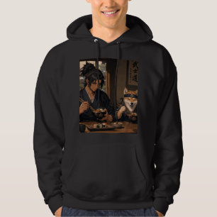 Sudadera Noche de samurái y fideos Akita