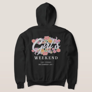 Sudadera Noche divertida de chicas fin de semana con texto 