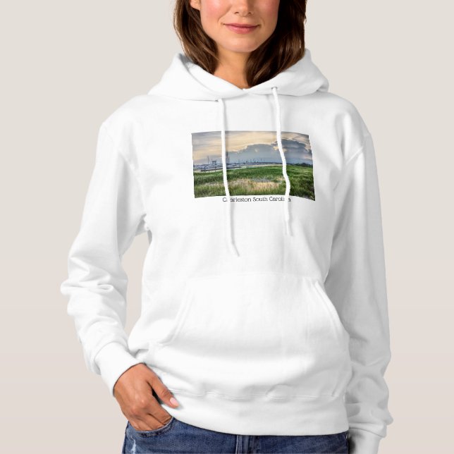 Sudadera Noche En El Puerto De Charleston (Anverso)