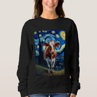 Sudadera Noche estrellada de Van Gogh para los amantes de l